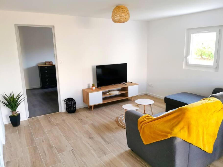 Charmant Appartement, T2 50M2, A Biguglia Buitenkant foto